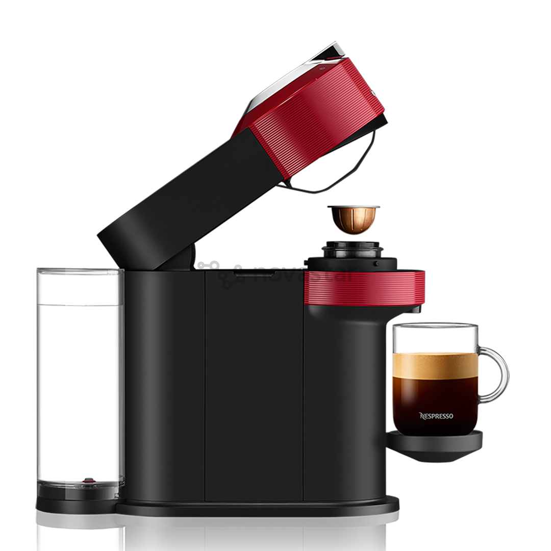 Krups Nespresso Vertuo Next, красный - Капсульная кофеварка