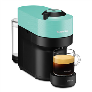 Krups Nespresso Vertuo Pop, mint - Capsule coffee machine XN920410