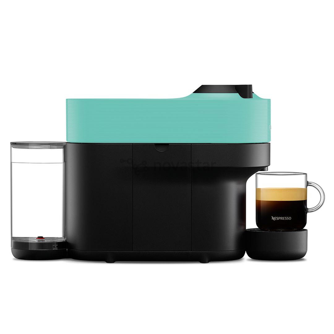 Kapsulinis kavos aparatas Krups Nespresso Vertuo Pop, žalsvas