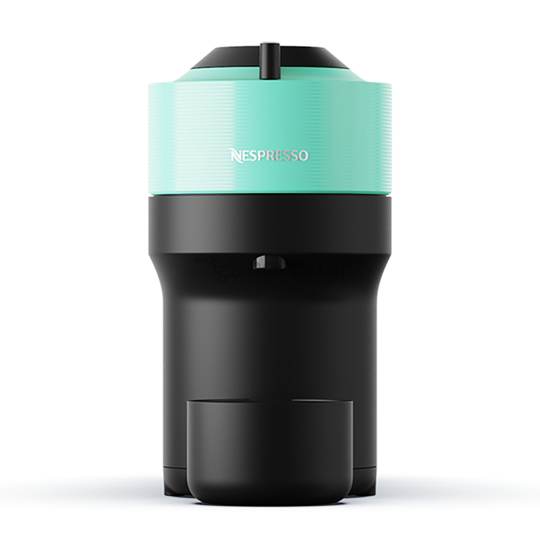 Kapsulinis kavos aparatas Krups Nespresso Vertuo Pop, žalsvas