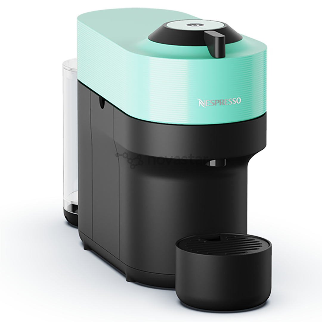 Kapsulinis kavos aparatas Krups Nespresso Vertuo Pop, žalsvas