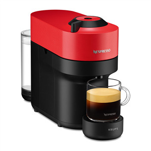 Krups Nespresso Vertuo Pop, red - Capsule coffee machine XN920510