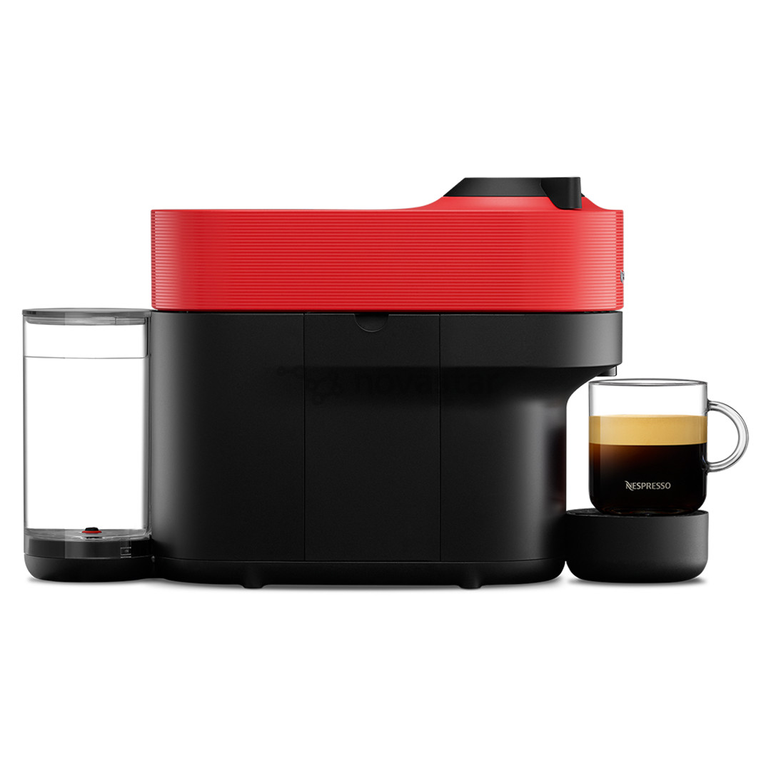 Kapsulinis kavos aparatas Krups Nespresso Vertuo Pop, raudonas