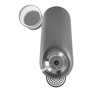 Kapsulinis kavos aparatas Krups Nespresso Vertuo Pop+, titano spalvos