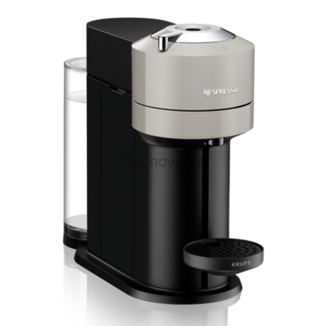 Kapsulinis kavos aparatas Krups Nespresso Vertuo Next, pilkas