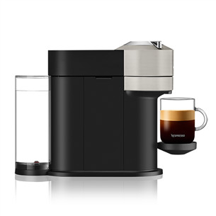 Kapsulinis kavos aparatas Krups Nespresso Vertuo Next, pilkas