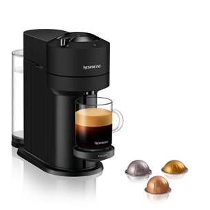 Krups Nespresso Vertuo Next, матовый черный - Капсульная кофеварка