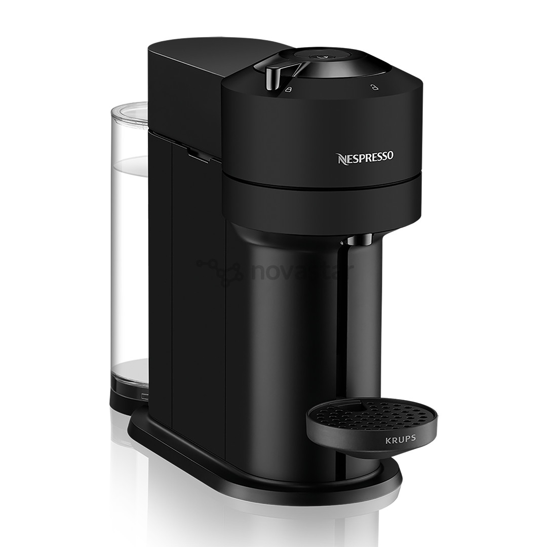 Kapsulinis kavos aparatas Krups Nespresso Vertuo Next, juodas
