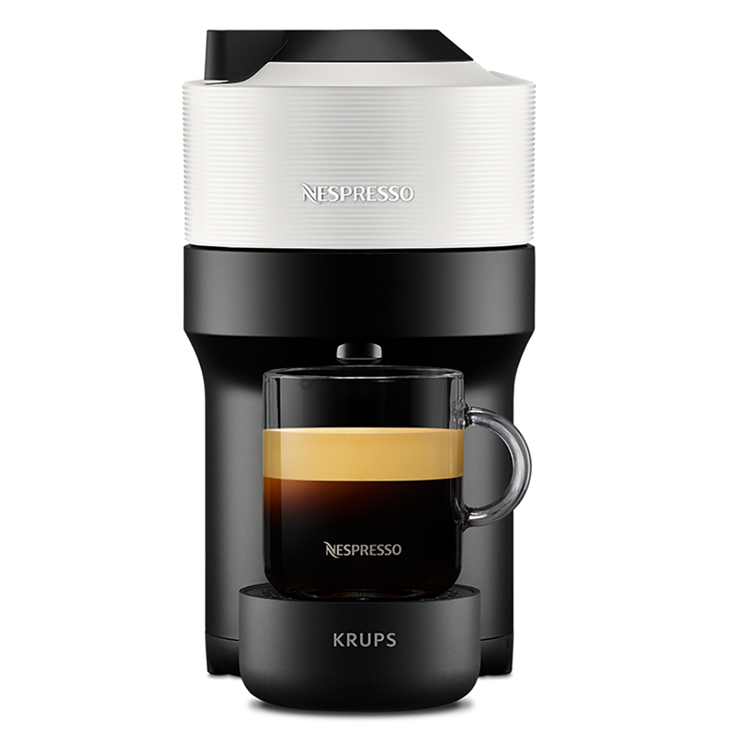 Krups Nespresso Vertuo Pop, белый - Капсульная кофеварка