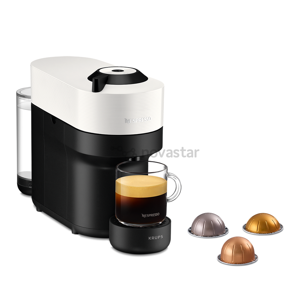 Krups Nespresso Vertuo Pop, белый - Капсульная кофеварка