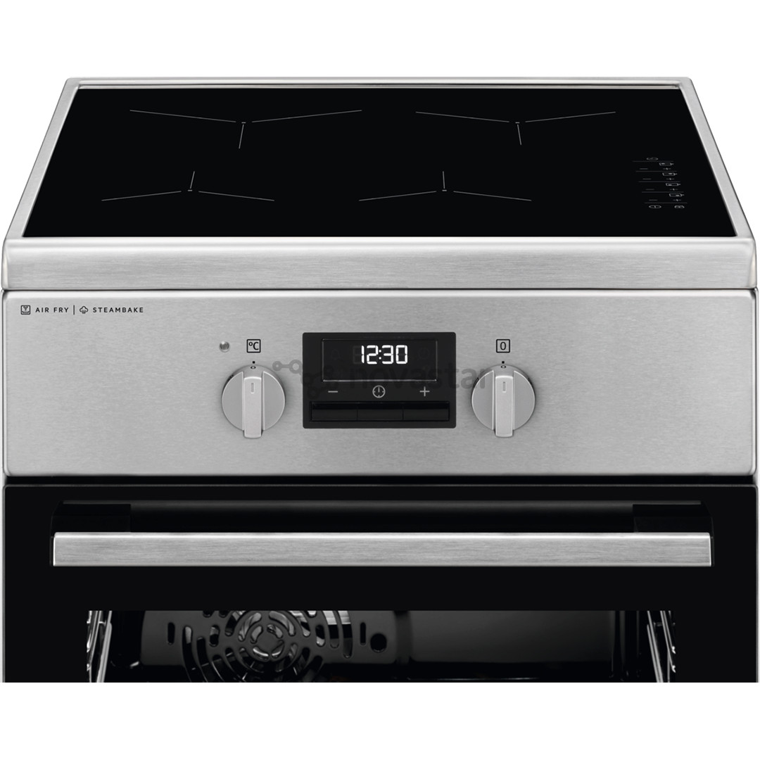 Electrolux 600 Series SteamBake, 58 L, plotis 50 cm, nerūdijančio plieno - Indukcinė viryklė