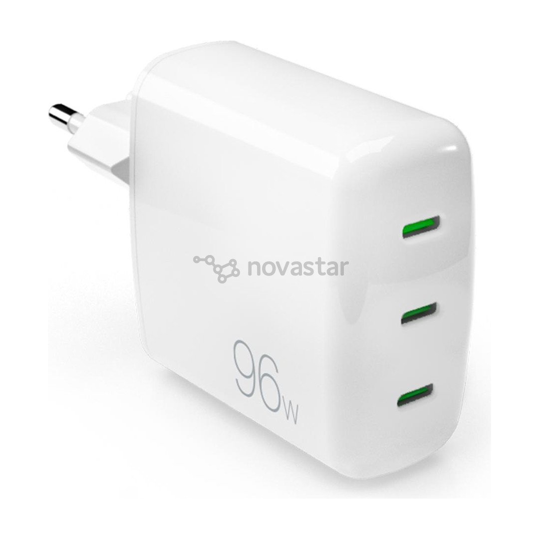 Puro MiniPro Gan Wall Charger, 96 W, white - Charger