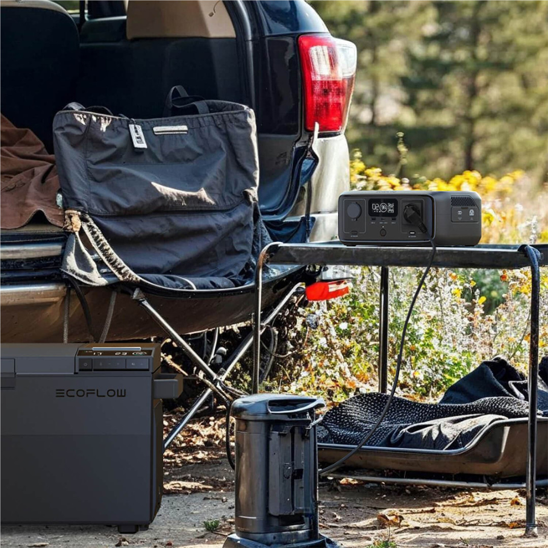 Nešiojamas maitinimo šaltinis EcoFlow River 3, 245 Wh, juodas