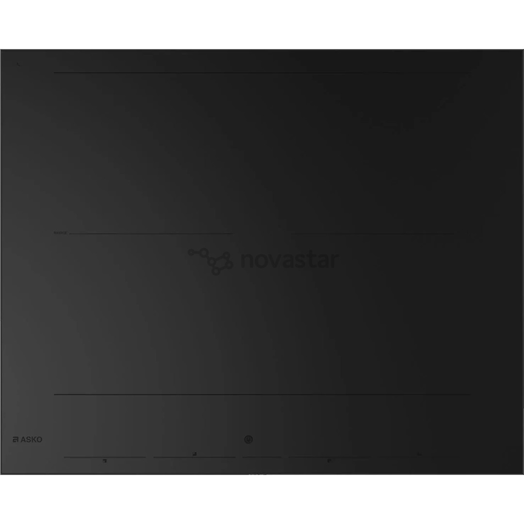 Kaitlentė Asko, plotis 64,4 cm, indukcinė, juoda