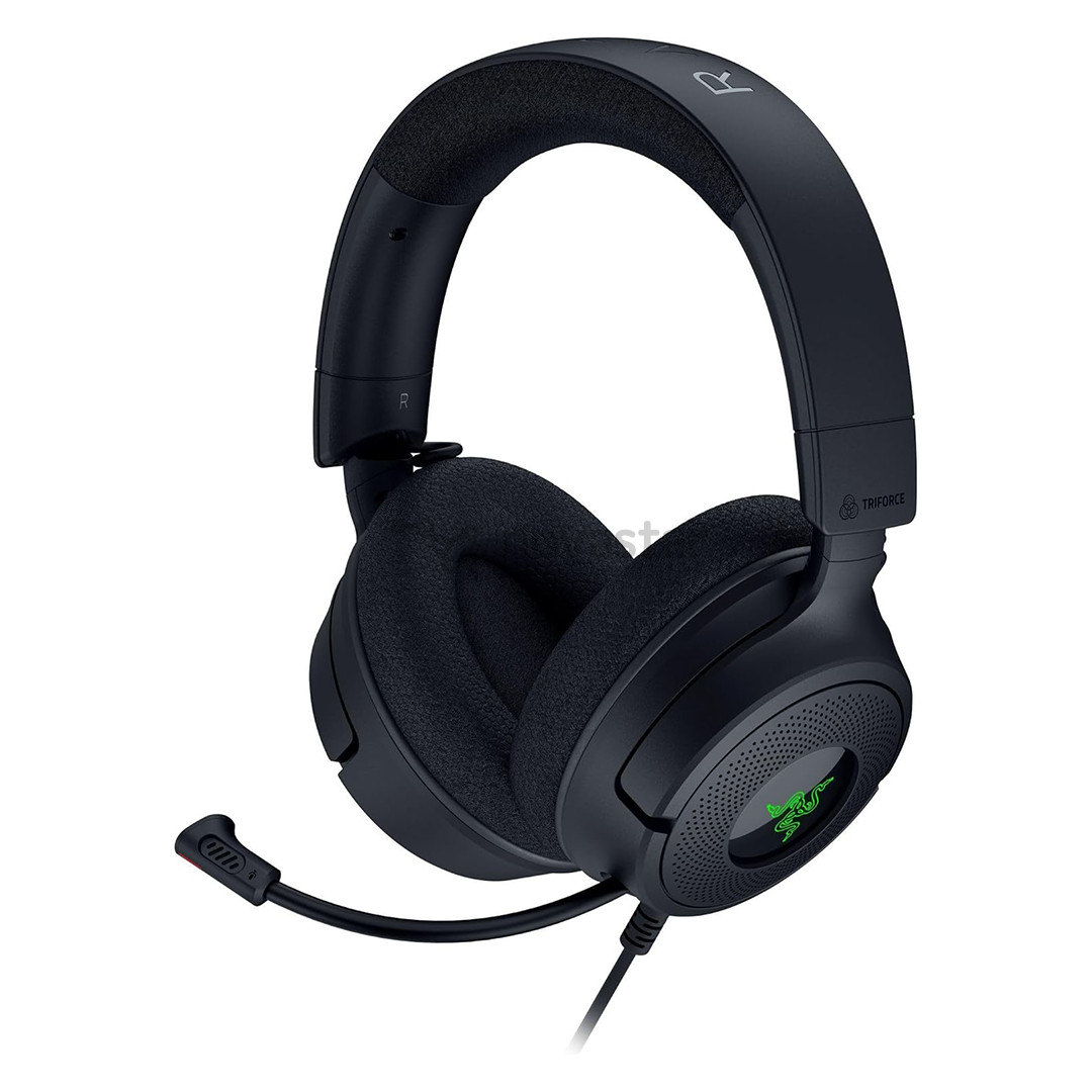 Ausinės Razer Kraken V4 X, juodos