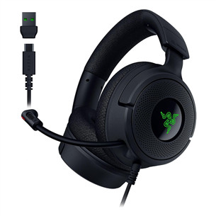 Ausinės Razer Kraken V4 X, juodos