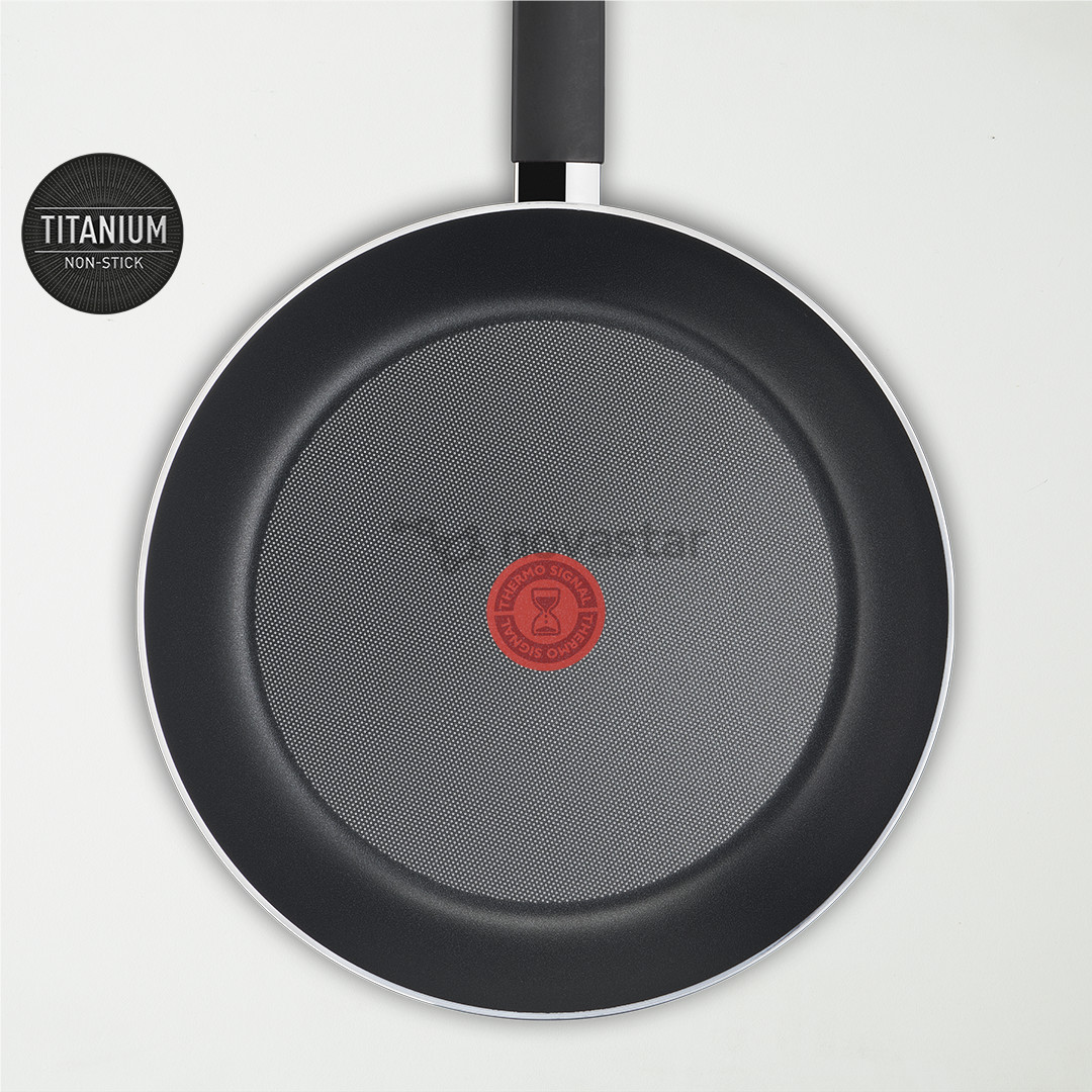 Tefal One pick pot pan, 24 см, черный - Глубокая сковорода