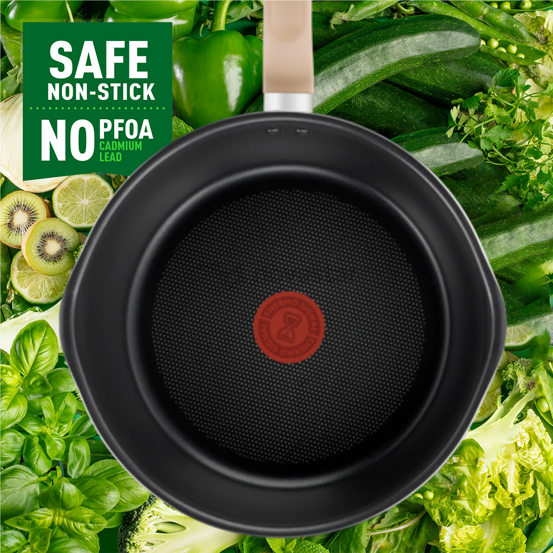 Tefal One pick pot pan, 24 см, черный - Глубокая сковорода