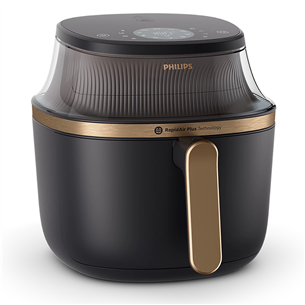 Oro gruzdintuvė Philips 3000 Series, 4.2 L, 1400 W, juoda