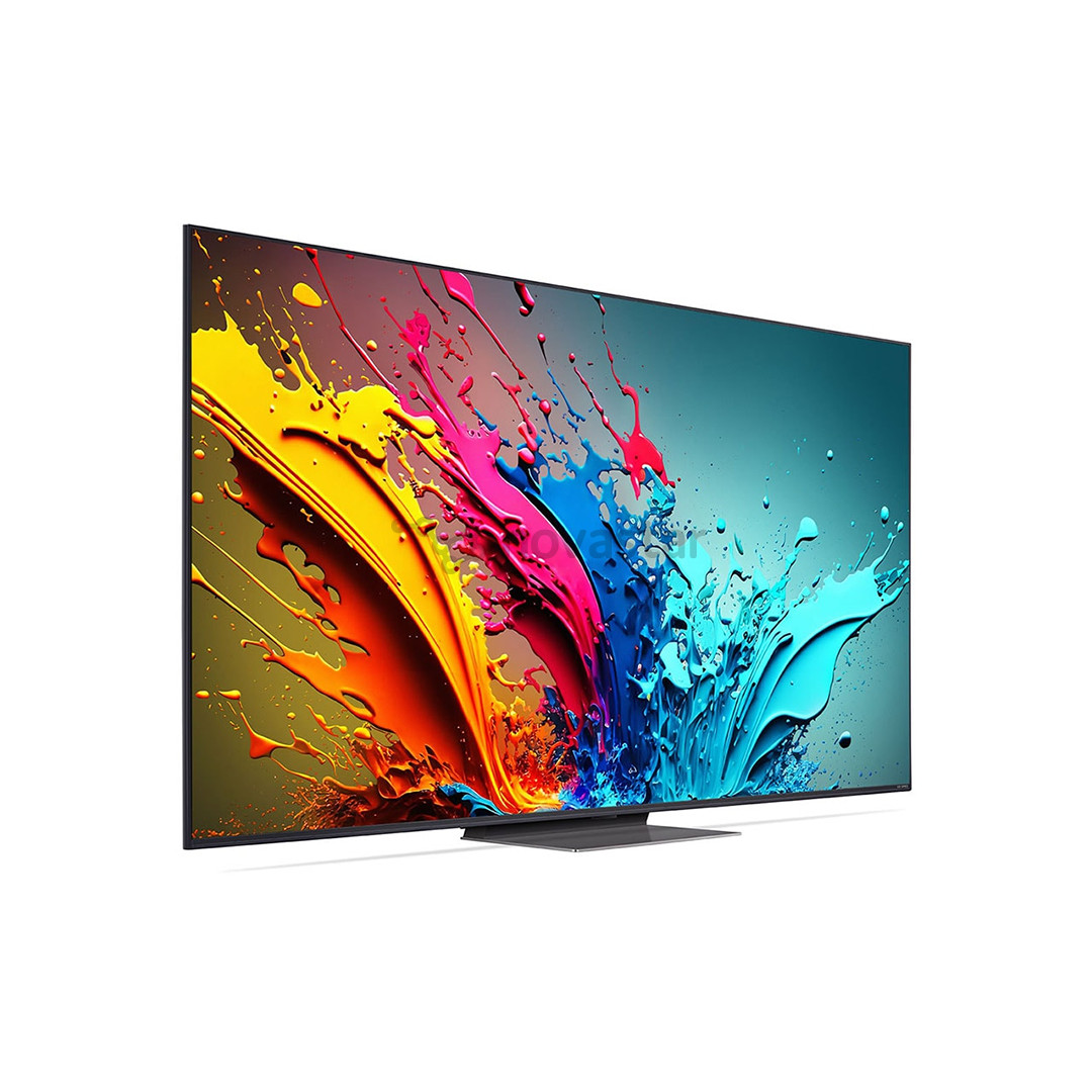LG QNED86, 65'', 4K UHD, QNED, juodas - Televizorius