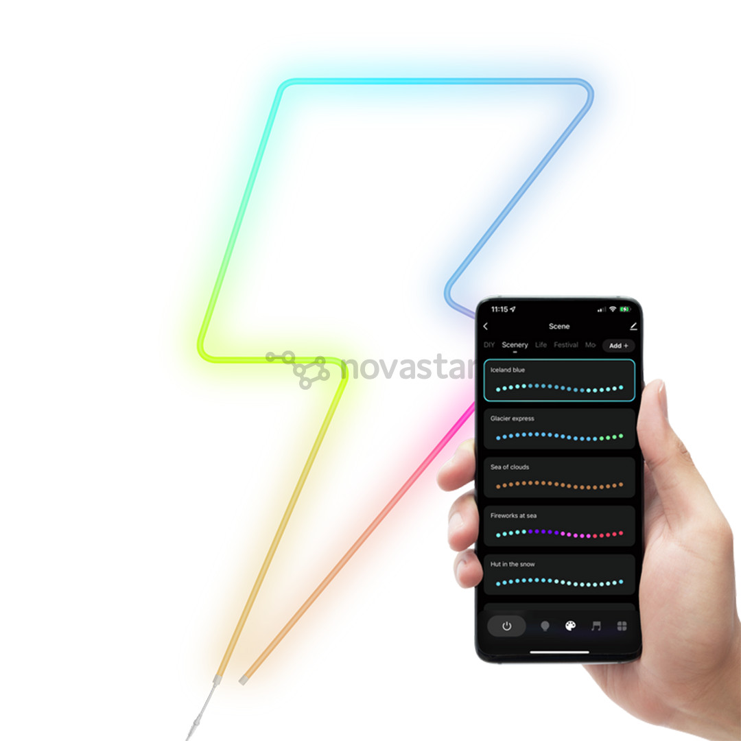 LED juosta Trust GXT 904 VYBZ, balta