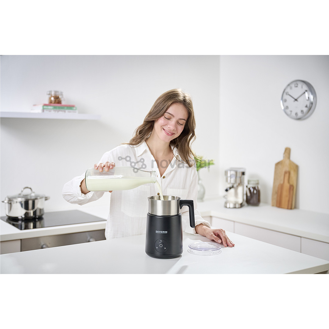 Pieno plakiklis Severin Spuma Lite, 0.4 L, juodas