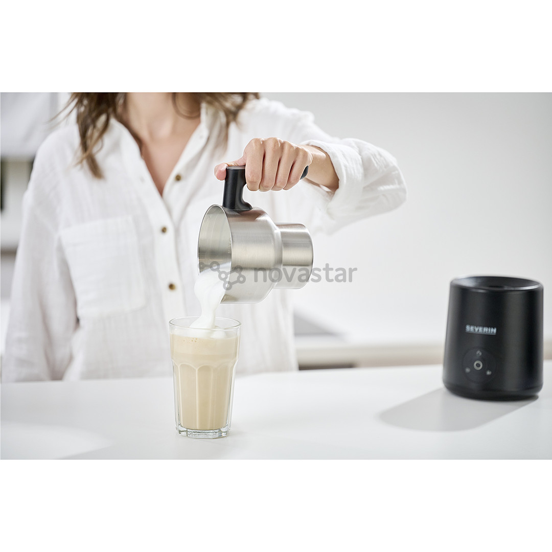 Pieno plakiklis Severin Spuma Lite, 0.4 L, juodas