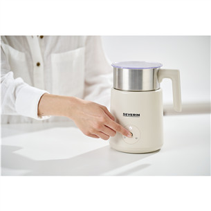 Severin Spuma Lite, 0.4 L, beige - Induction milk frother