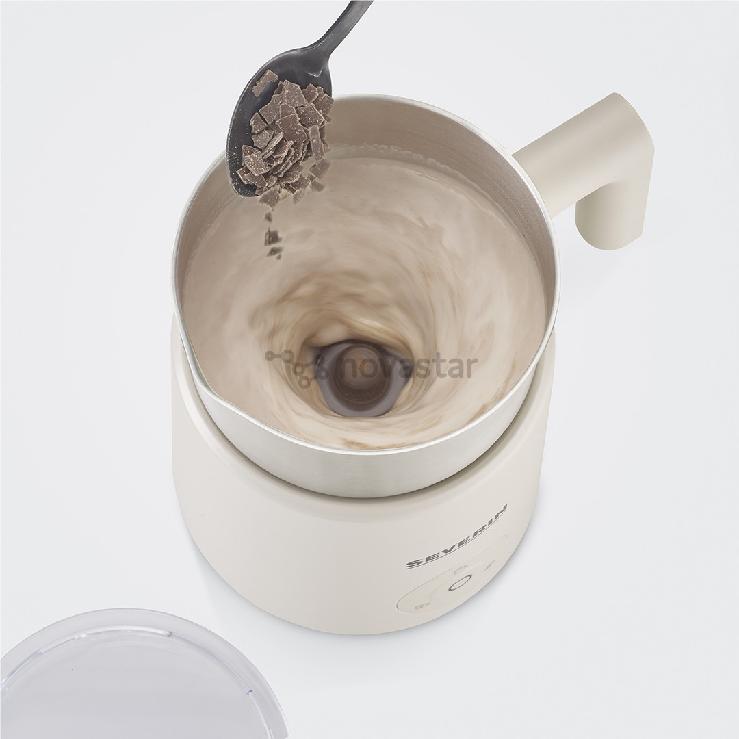 Severin Spuma Lite, 0.4 L, beige - Induction milk frother