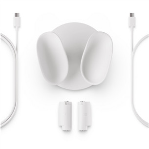 Įkrovimo stotelė Meta Quest Compact Charging Dock, Quest 3/3S, baltas