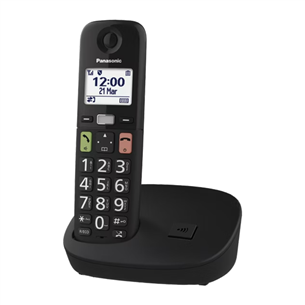 Panasonic TGU110, black - Cordless phone KX-TGU110FXB
