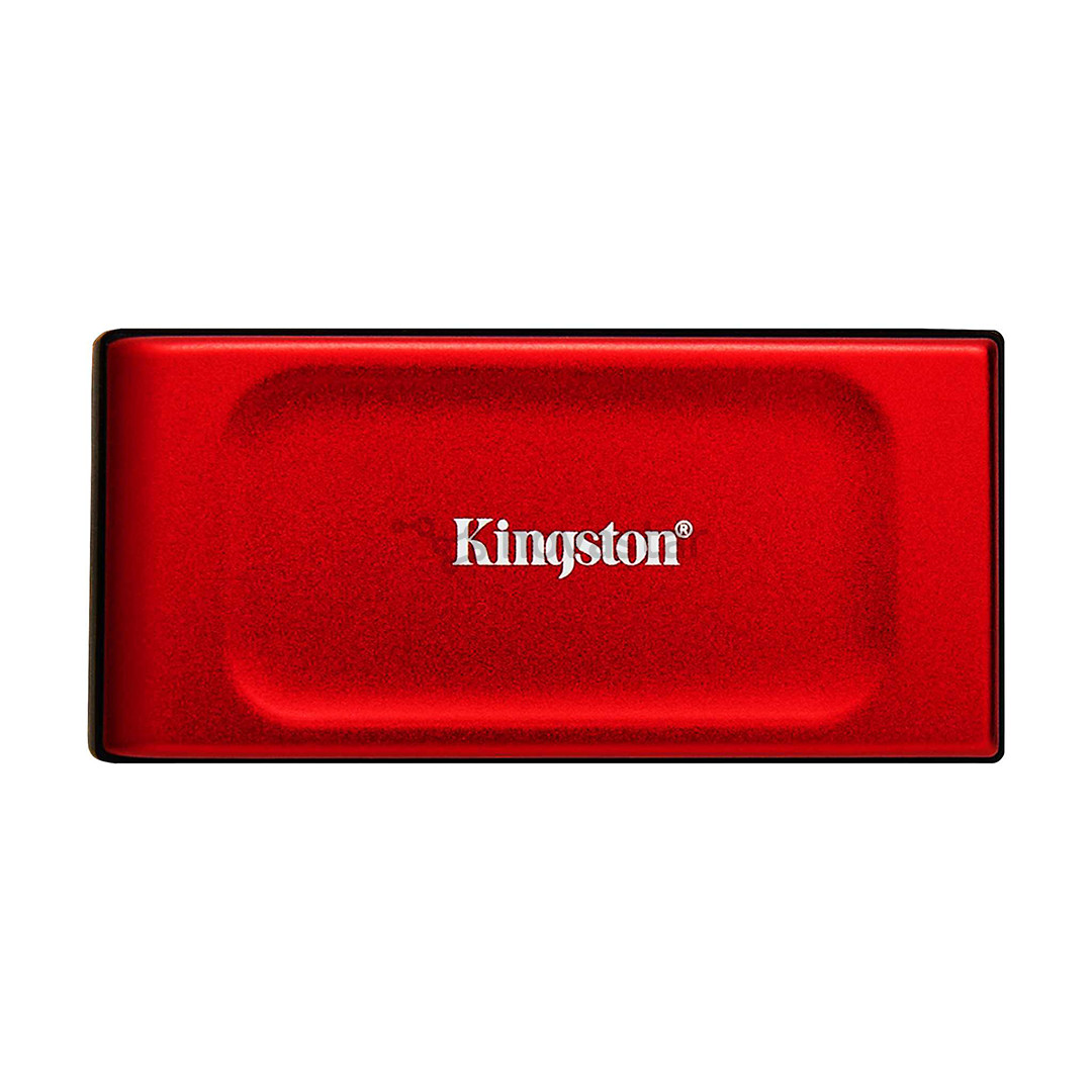 Kingston XS1000, 2 TB, raudonas - Išorinis SSD diskas