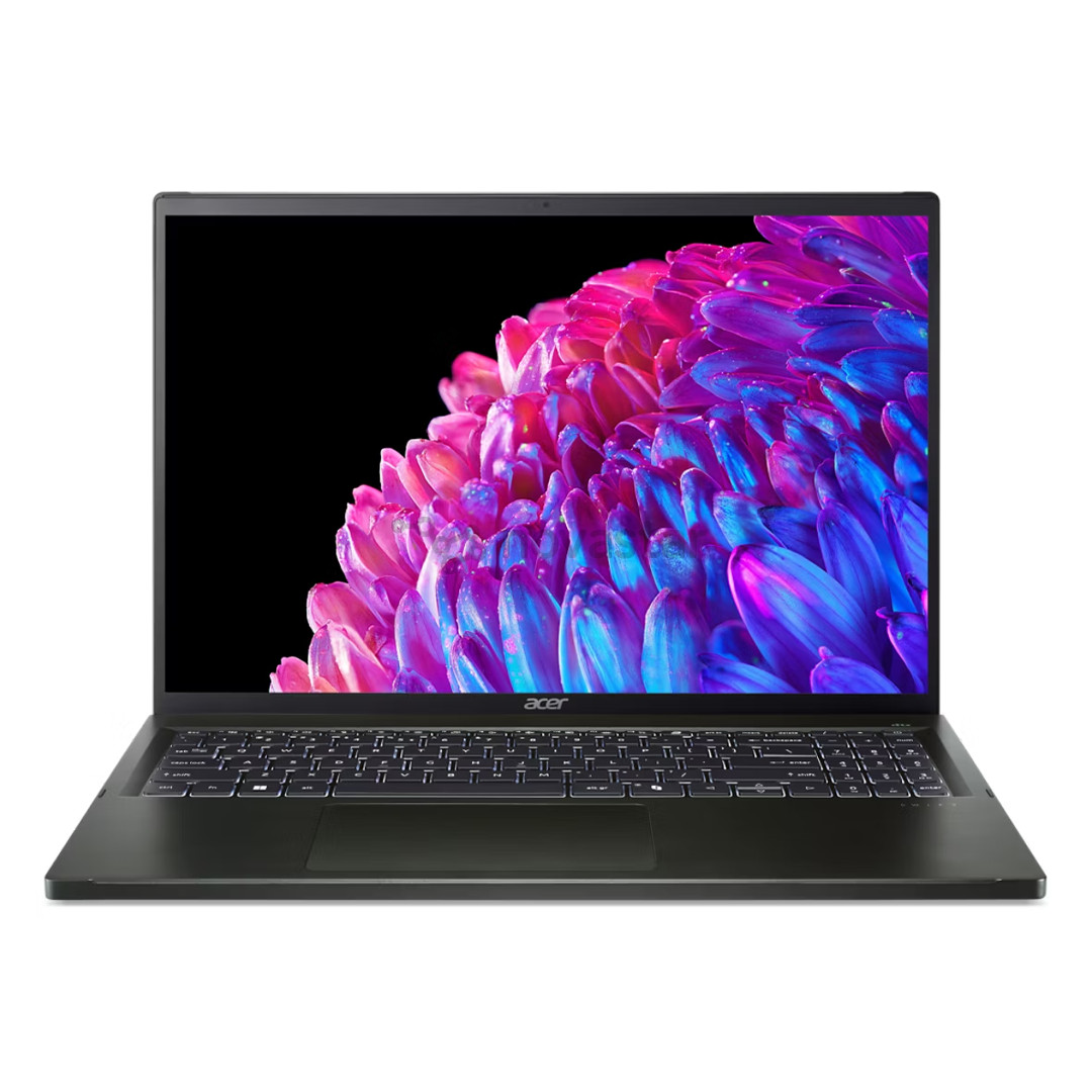 Acer Swift Edge 16 OLED, 16'', 3.2K, OLED, 120 Hz, Ryzen 7, 32 GB, 1 TB, US, juodas - Nešiojamasis kompiuteris