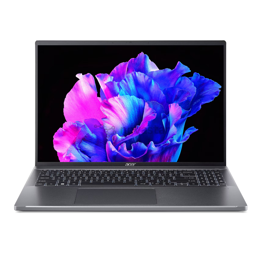 Acer Swift Go 16 OLED, 16'', 3.2K, OLED, 120 Hz, Ultra 5, 32 GB, 512 GB, US, steel gray - Notebook
