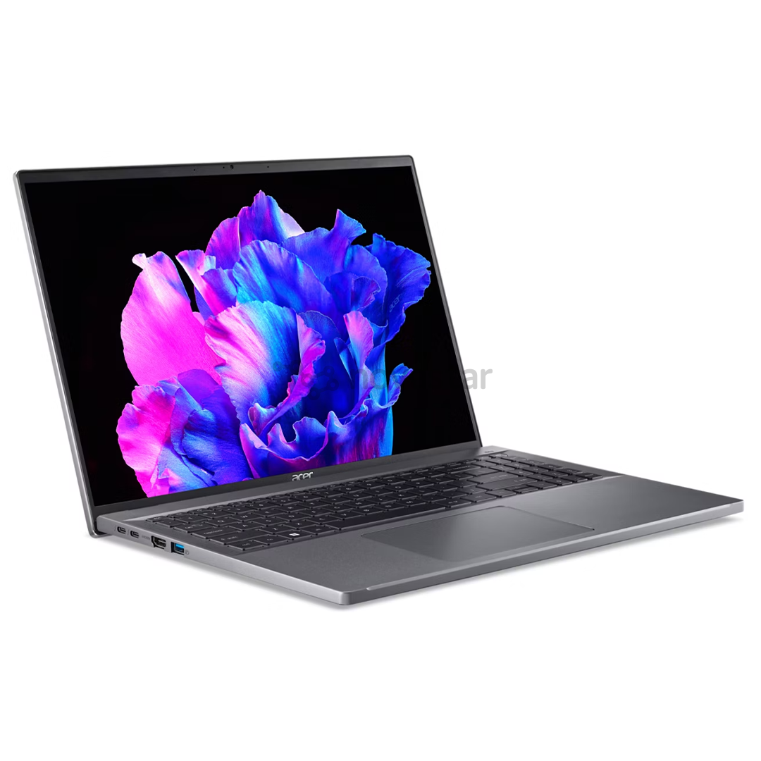 Acer Swift Go 16 OLED, 16'', 3.2K, OLED, 120 Hz, Ultra 5, 32 GB, 512 GB, US, steel gray - Notebook