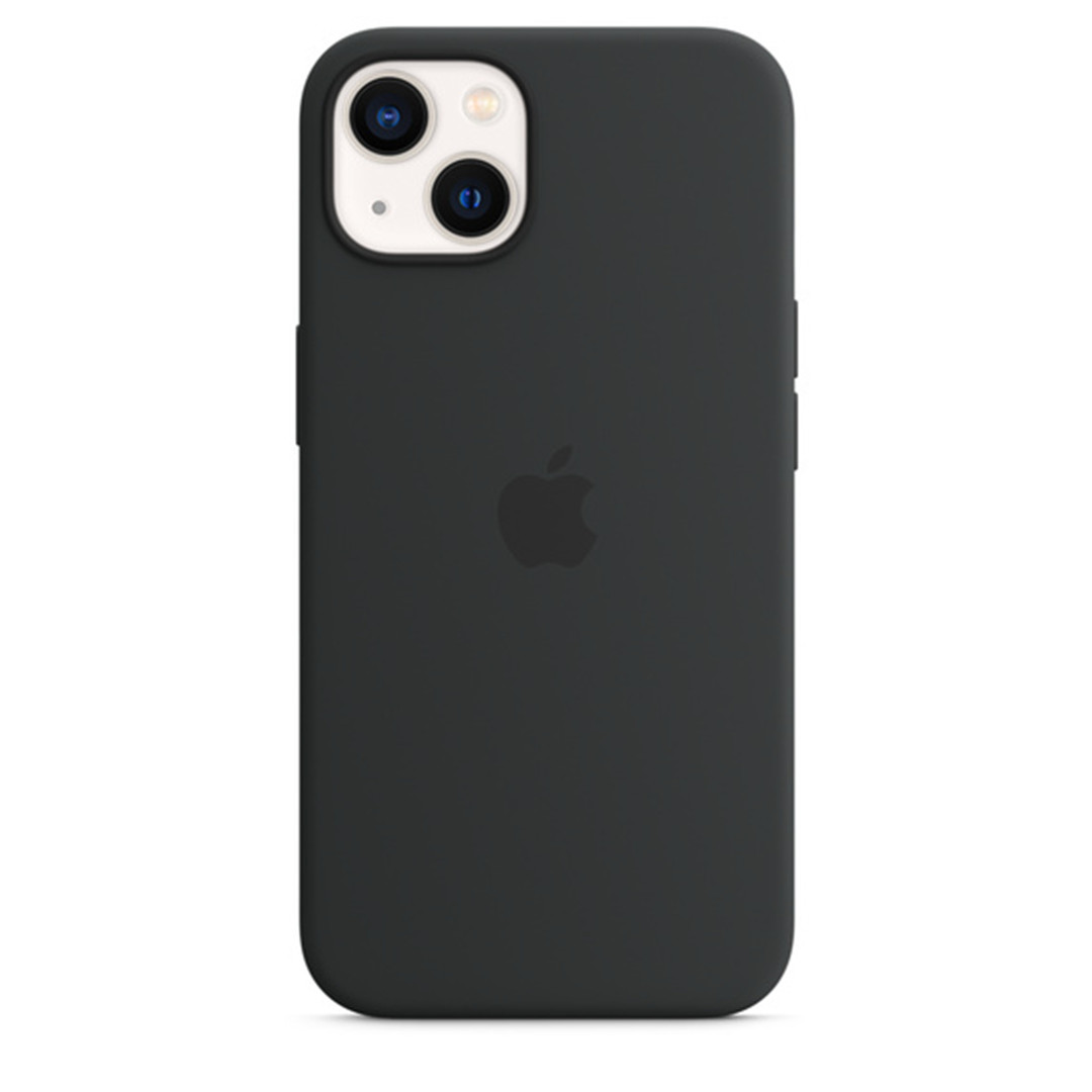 Apple Silicone Case with MagSafe, iPhone 13, midnight - Case