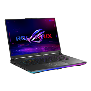 Nešiojamas kompiuteris Asus ROG Strix Scar 16, 16'', 2.5K, Mini LED, 240 Hz, i9, 32 GB, 2 TB, RTX 4080, ENG, juodas