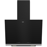 Beko, 720 m³/h, width 59.5 cm, black - Cooker hood
