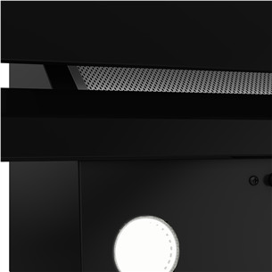 Beko, 400 m³/h, width 59.5 cm, black - Cooker hood