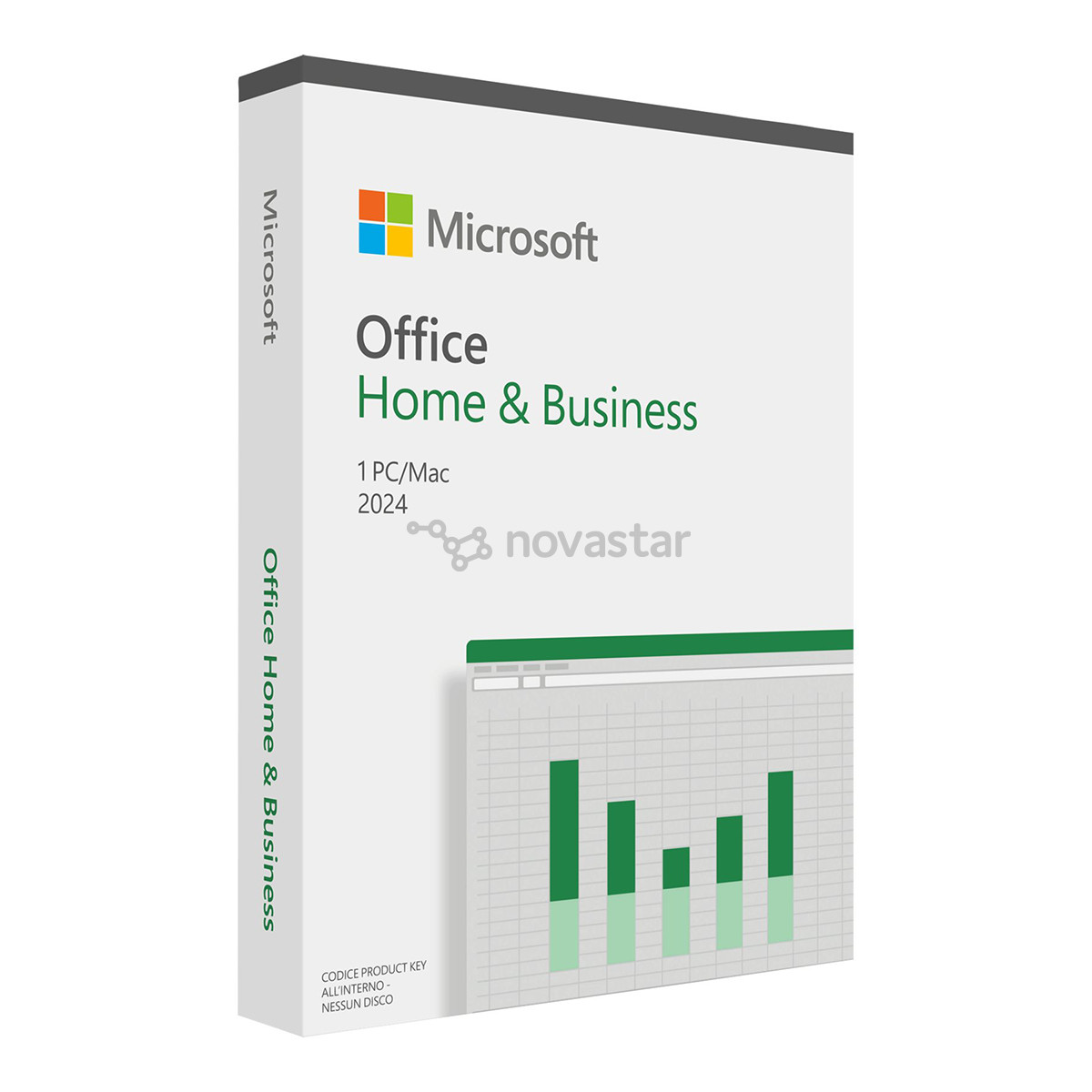 Microsoft Office Home & Business 2024, 1 PC/Mac, ENG - Программное обеспечение
