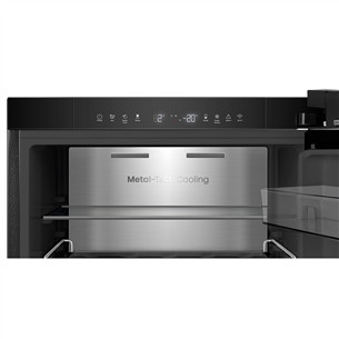 Hisense, NoFrost, 330 L, aukštis 186 cm, juodas - Šaldytuvas