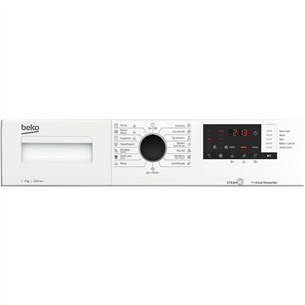 Skalbimo mašina Beko, 7 kg, gylis 49 cm, 1200 rpm