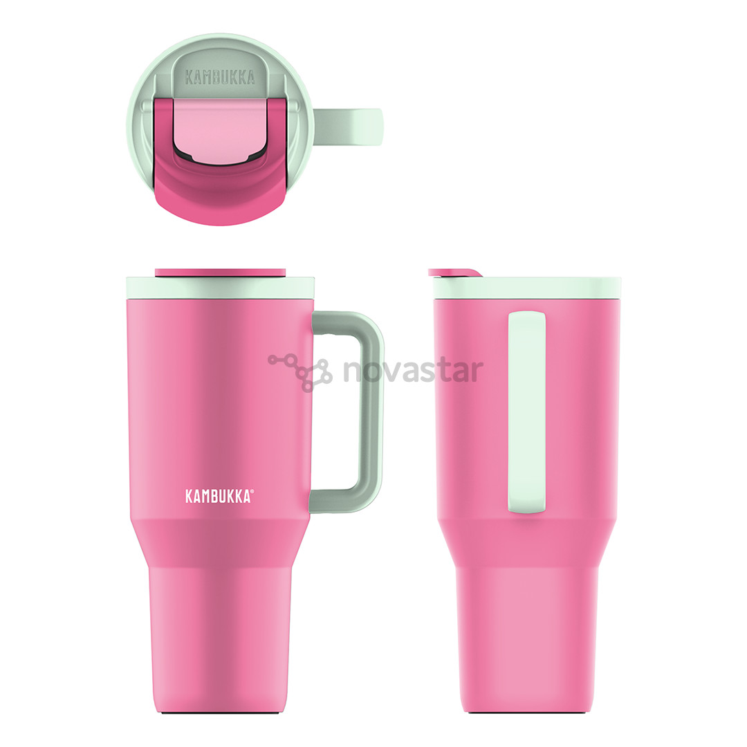 Termo gertuvė Kambukka Rio Tumbler, 950 ml, Bubblegum Mint, rožinė