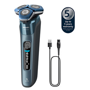 Philips Shaver series 7000, Wet & Dry, mėlyna - Barzdaskutė