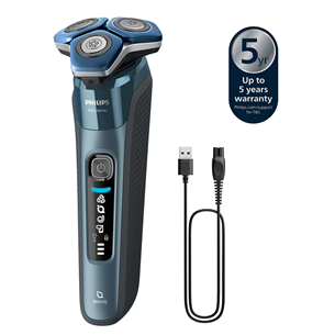 Skustuvas Philips Shaver series 7000, Wet & Dry, mėlyna