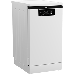 Beko, 11 place settings, white - Free standing dishwasher
