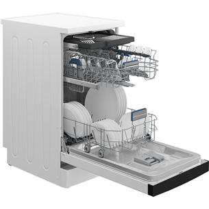 Beko, 11 place settings, white - Free standing dishwasher