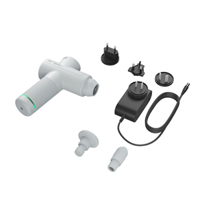 Masažuoklis Hyperice Hypervolt GO 2, pilkas