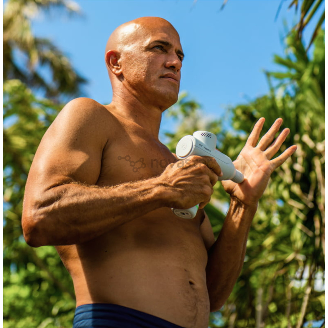 Masažuoklis Hyperice Hypervolt GO 2, pilkas