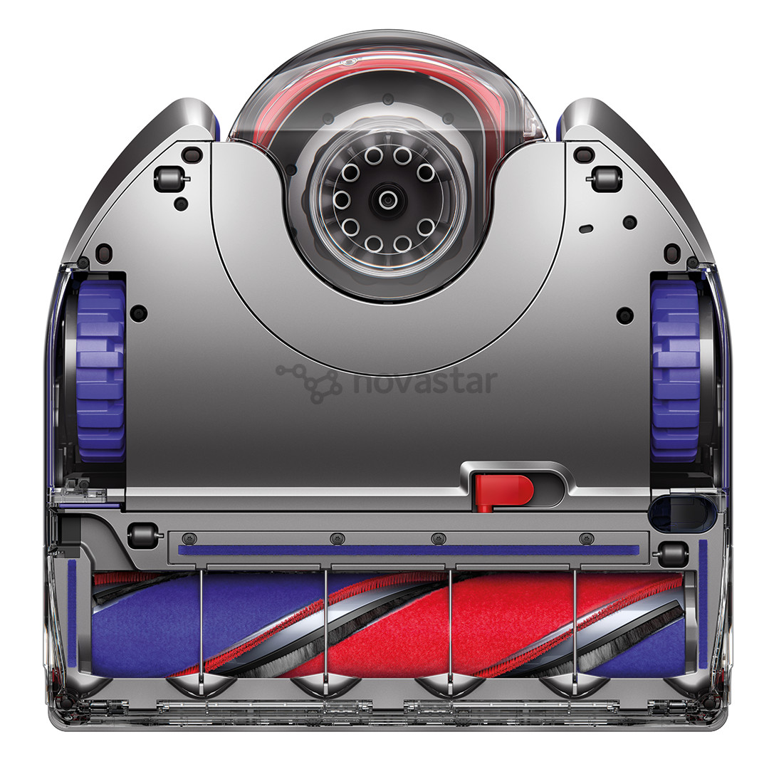 Dyson 360 Vis Nav, mėlynas/nikelio spalvos - Dulkių siurblys robotas